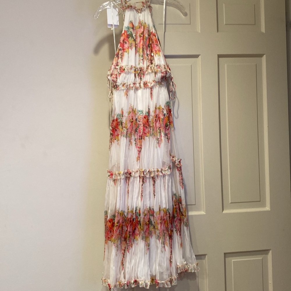 NWT Zimmermann Mae Tiered Frill Dress
